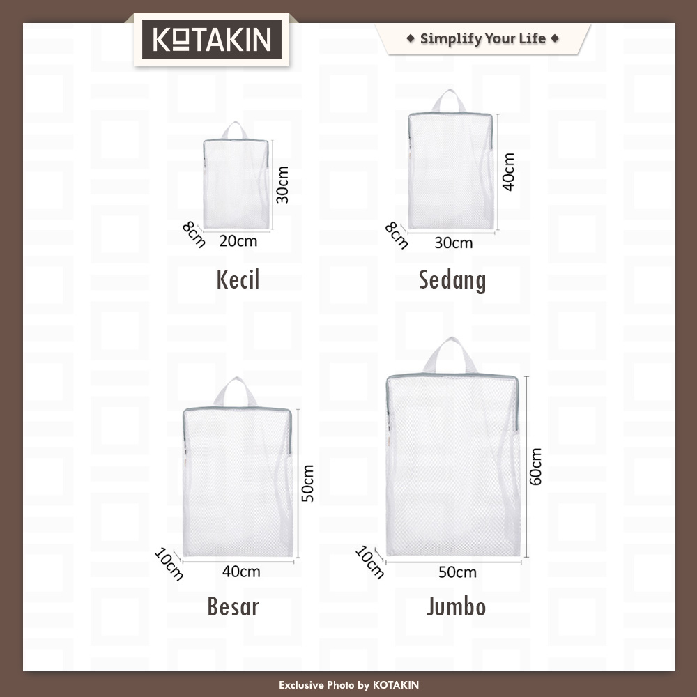 Jaring Laundry Bag Baju Kotor